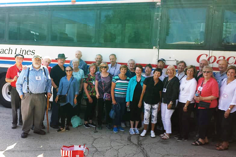 The Bus trip participants