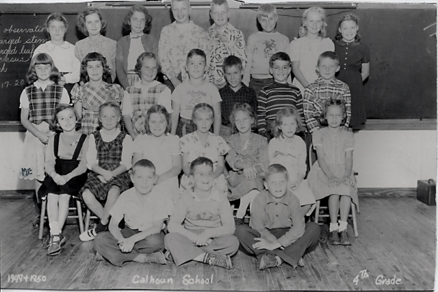 Calhoun School, 4th Grade, 1949-50